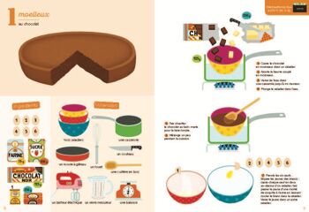 Livre de cuisine - Mes gâteaux de chef - Collection « Les recettes du casse-noisette » 2