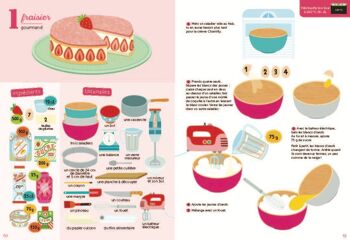 Livre de cuisine - Mes gâteaux de chef - Collection « Les recettes du casse-noisette » 4