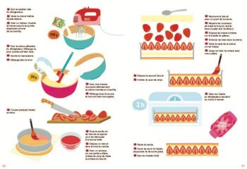 Livre de cuisine - Mes gâteaux de chef - Collection « Les recettes du casse-noisette » 7