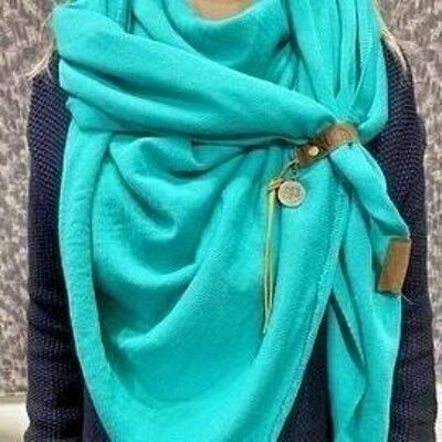 Scarf Fien Turquoise