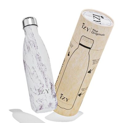 Bottiglia termica viola 500ML e bottiglia per bere / bottiglia d'acqua / thermos / bottiglia / isolata / acqua / Thermos
