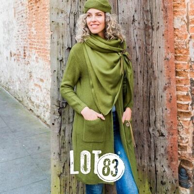 Cardigan Noor Vert armée