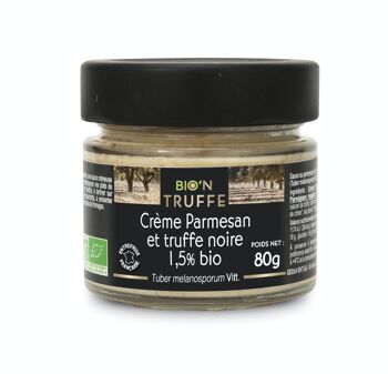 Crème Parmesan et Truffe Noire 1,5% Bio 4