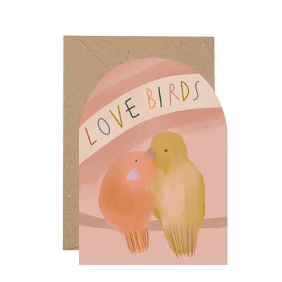 Tarjeta de Love Birds
