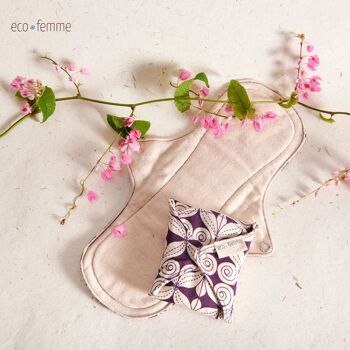 Eco Femme Natural Organic Day Pad Plus 1