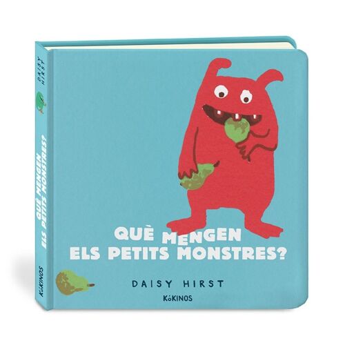 Libro infantil: Què mengen els petits monstres?