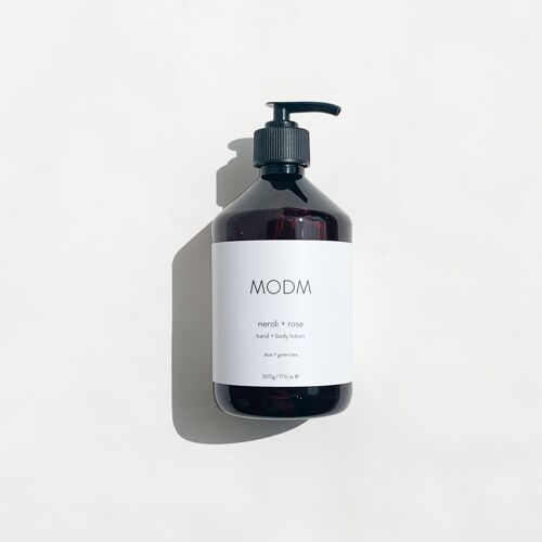 MODM Hand + Body Lotion - Neroli + Rose