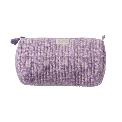 Trousse de toilette indienne INDI GOA LILAS