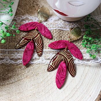 Boucles d'oreilles "les exotiques"