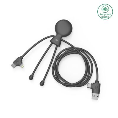 🔌 Cable de carga rápida Mr Bio LONG - Negro 🔌