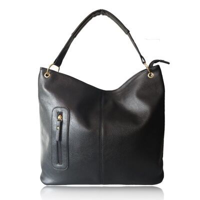 Nattie Side Zip Slouch Bag