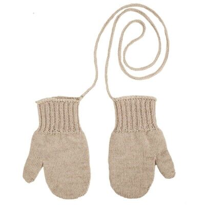 Perinne children's mittens in 100% wool