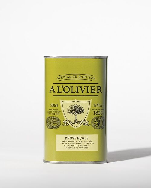 Huile d'olive aromatique à la provençale - 500ml