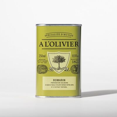Huile d'olive aromatique au romarin - 250ml