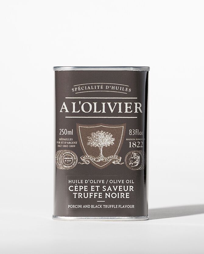 Aromatic olive oil with porcini mushrooms & truffle flavor - 250ml