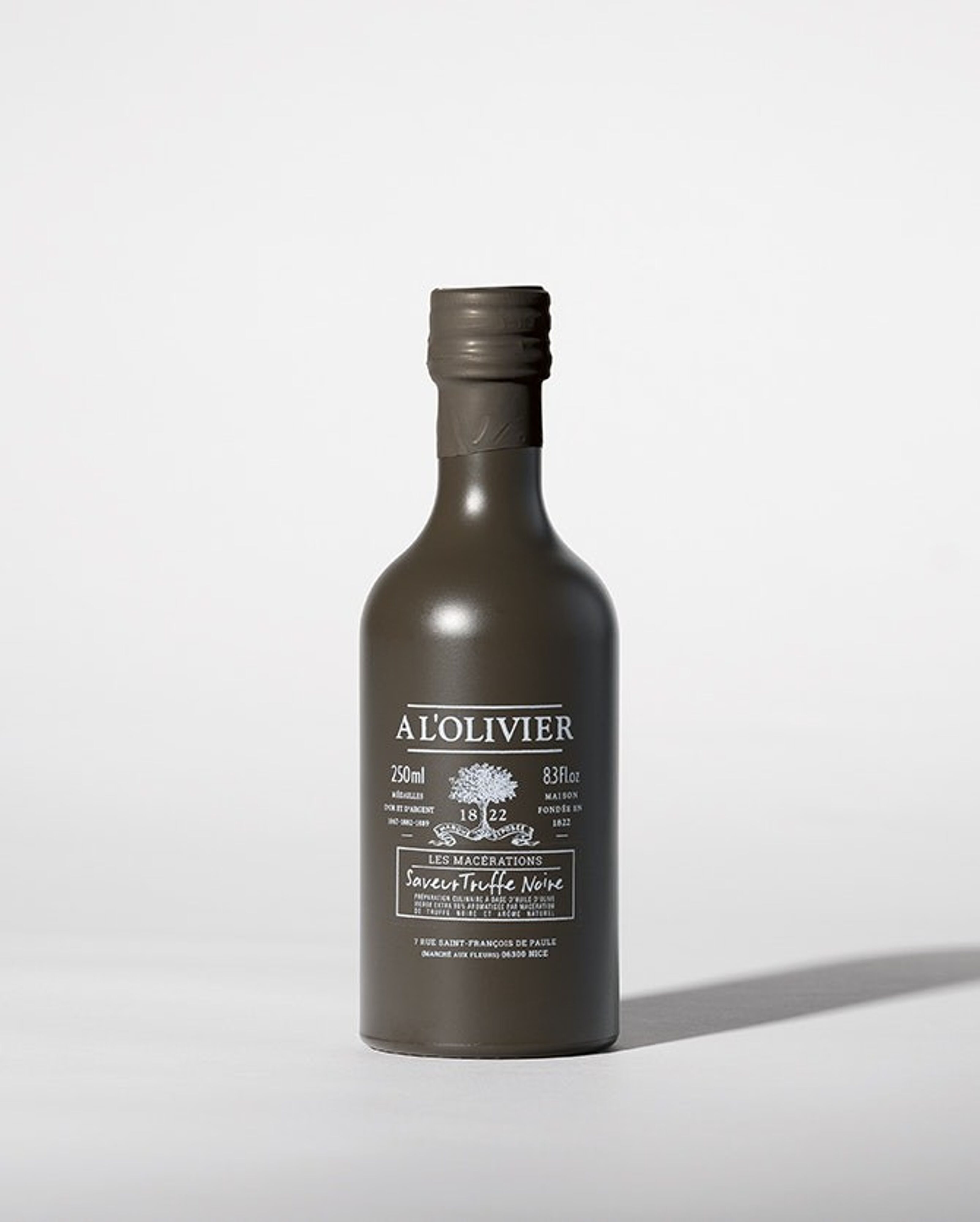 Achat Huile d'olive aromatique saveur truffe noire - 250ml en gros