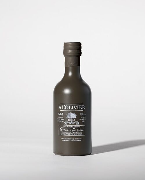 Huile d'olive aromatique saveur truffe noire - 250ml