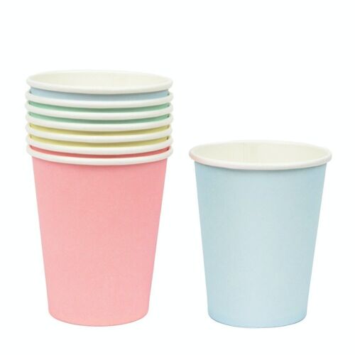 Pastel Cups - 8 Pack