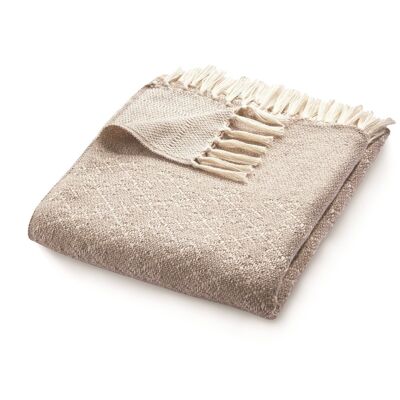 Hug Rug Woven Trellis Throw Natural 130X180