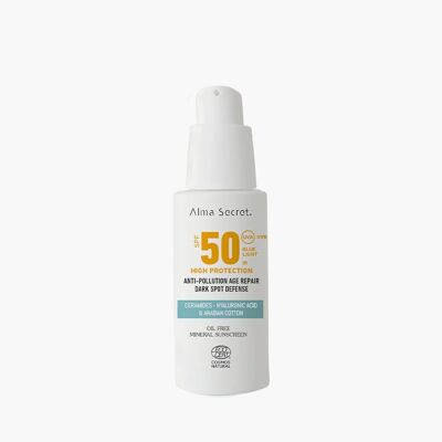 FACIAL CREAM WITH HIGH SUN PROTECTION SPF 50