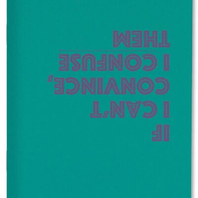 Confondili Quaderno A5 Vuoto