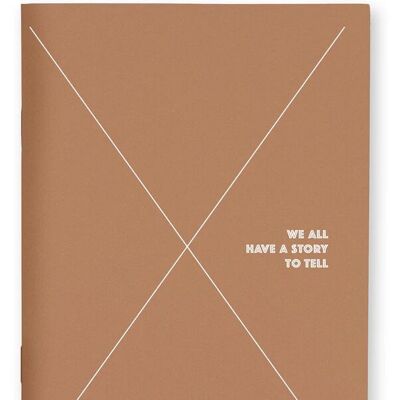 Todos tenemos una historia Cuaderno A6 en blanco