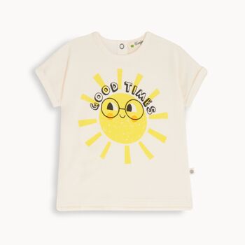 Dessous de verre - T-shirt soleil 1