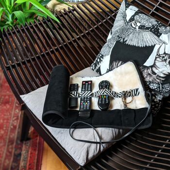 Hygge Home Roll Organizer, Noir 2