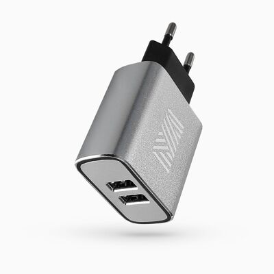 Adaptador de corriente USB Mantidy - Cargador de enchufe de pared