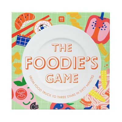 Juego de mesa Trivia para amantes de la comida