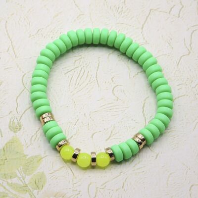 Bracelet Baily vert fluo