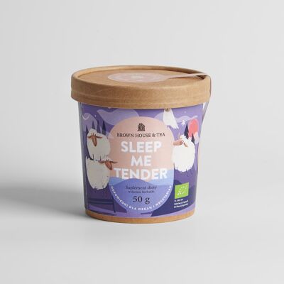 Sleep Me Tender - NAHRUNGSERGÄNZUNGSMITTEL für erholsamen Schlaf in Form von Kräutertee BIO