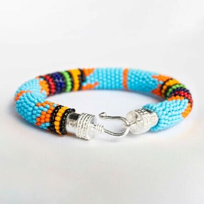 Turquoise Maasai bracelet