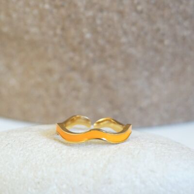 Anillo WAVES - Naranja