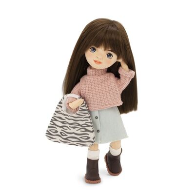 Plush toy, Sophie in a Denim Skirt