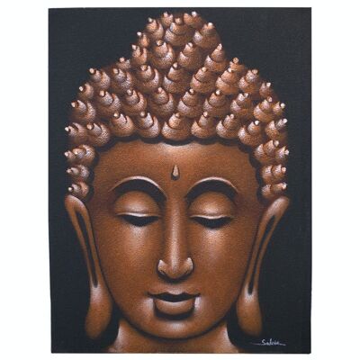 BAP-04 - Pittura di Buddha - Finitura color sabbia di rame - Venduto in 1x unità per esterno