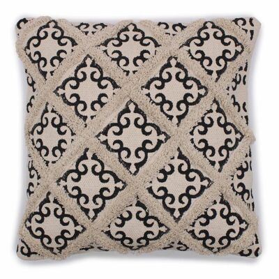 CICC-10 - Classic Cushion Cover - Lux Criss-Cross & Print - 45x45cm - Sold in 2x unit/s per outer