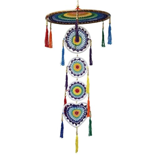 DRDC-05 - Extra Large Drama Dreamcatcher - Vivid Rainbow - Sold in 1x unit/s per outer
