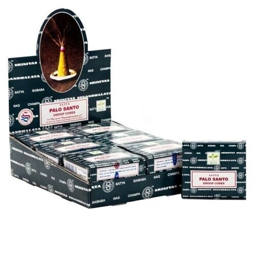 EID-63 - Palo Santo Dhoop Cones - Sold in 12x unit/s per outer