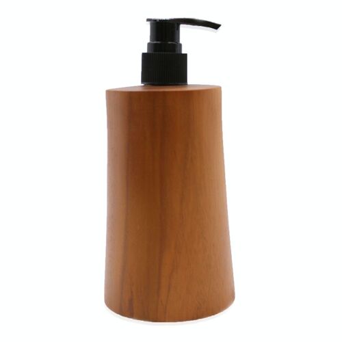 NSD-04 - Teakwood Soap Dispensers - Taper - - 200ml - Sold in 6x unit/s per outer