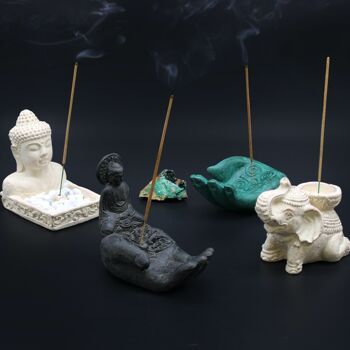 SCV-07 - Encens Bouddha Fengshui (crème) - Vendu en 1x unité/s par extérieur 2