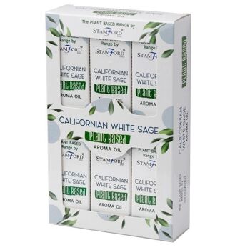 SPBAO-01 - Huile aromatique à base de plantes - Sauge blanche californienne - Vendu en 6x unité/s par extérieur 2