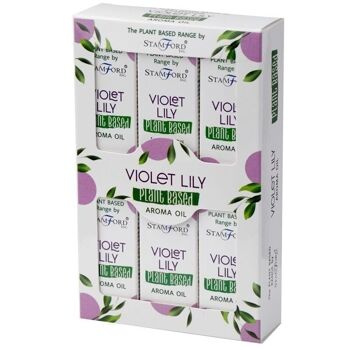 SPBAO-12 - Huile aromatique à base de plantes - Violet Lilly - Vendu en 6x unité/s par extérieur 2