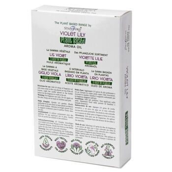 SPBAO-12 - Huile aromatique à base de plantes - Violet Lilly - Vendu en 6x unité/s par extérieur 6