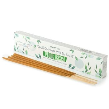 SPBMi-02 - Bâtonnets d'encens Masala à base de plantes - Sauge blanche californienne - Vendu en 6x unité/s par extérieur 1