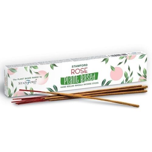 SPBMi-10 - Plant Based Masala Incense Sticks - Rose - Sold in 6x unit/s per outer