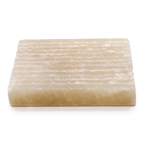 SSD-02 - Honey Onyx Square Soap Dish - Sold in 1x unit/s per outer
