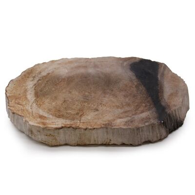 SSD-14 - Petrified Wood Brown/Black Soap Dish - Sold in 1x unit/s per outer