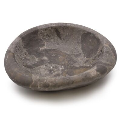 SSD-16 - Tri-oval Marble Dish - Sold in 1x unit/s per outer
