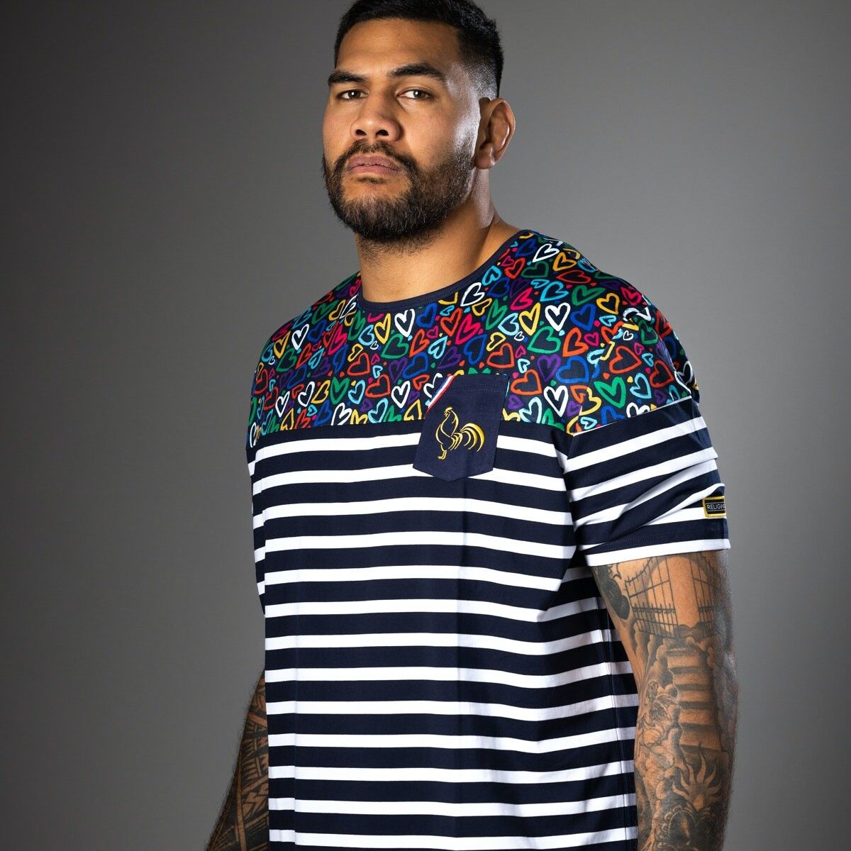 marinaio di rugby del cuore